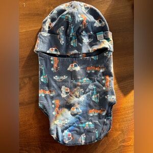 Blue and Orange Toddler Balaclava